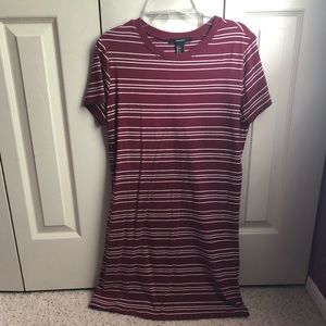 Red & white striped T-Shirt dress!